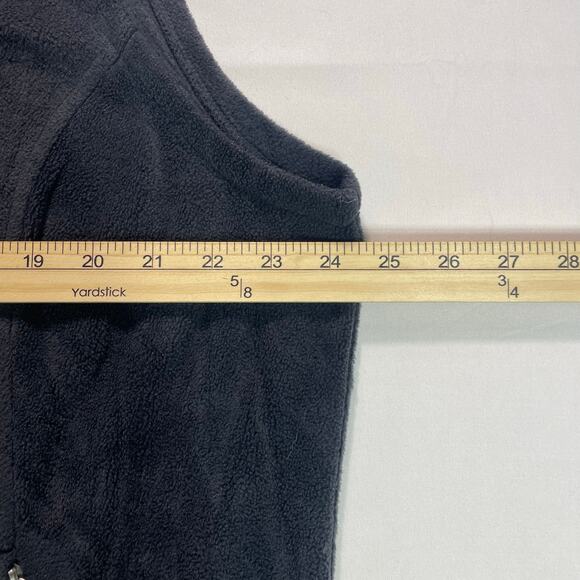 Columbia Mens Full Zip Black Fleece Vest Size 2XL - Picture 5 of 9